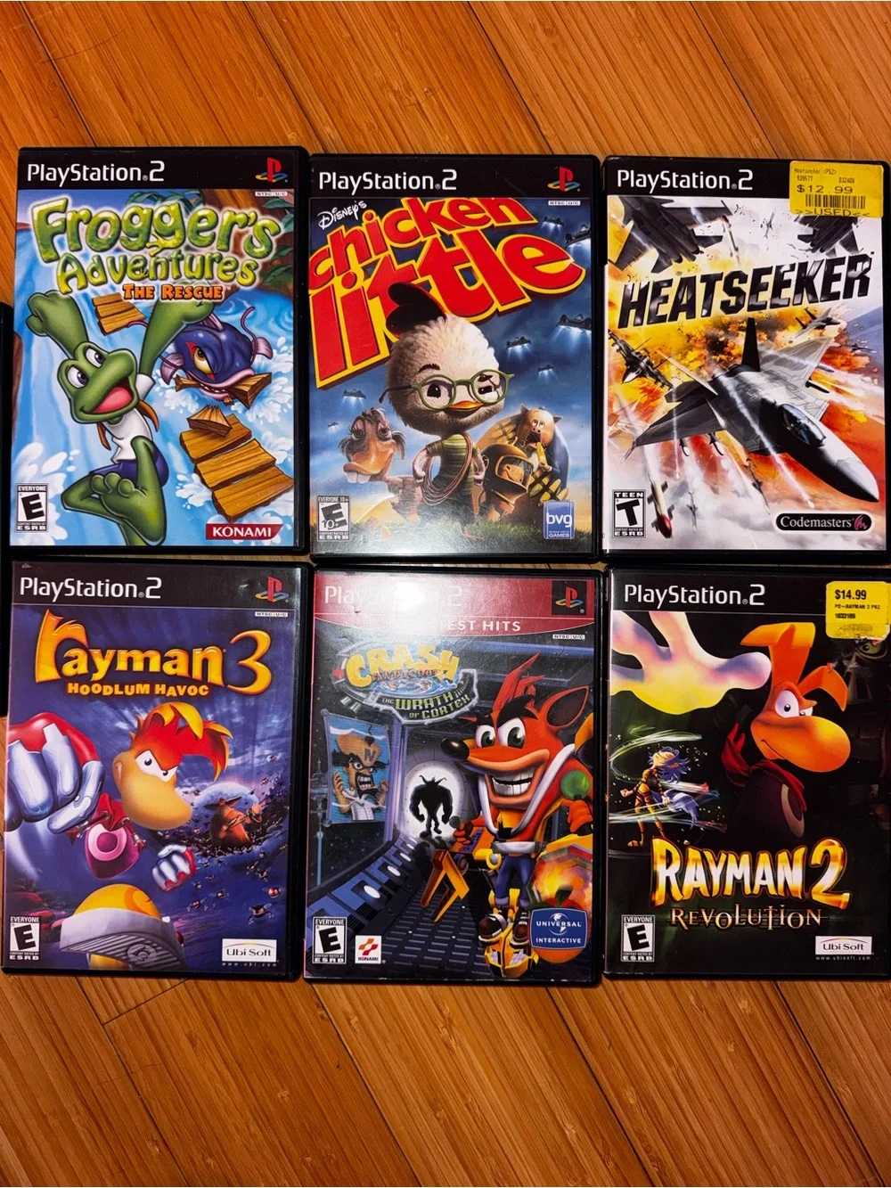 PlayStation 2 Rayman, crash, Froggers, Chicken Little, Heatseeker, Narnia Bundle - Picture 2 of 3